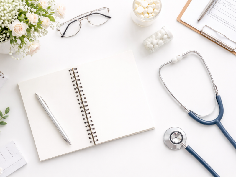 lek. Piotr Fengler w gabinecie